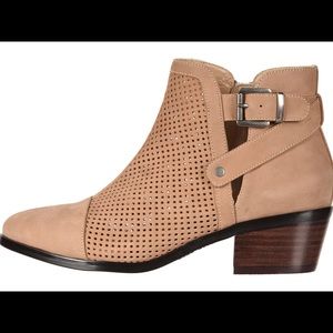David Tate Nubuck Leather Booties - Prize